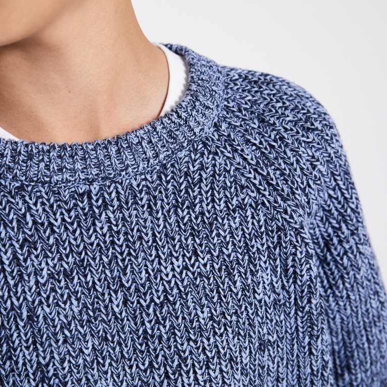 Knit sweater "Rob star" Blue 2
